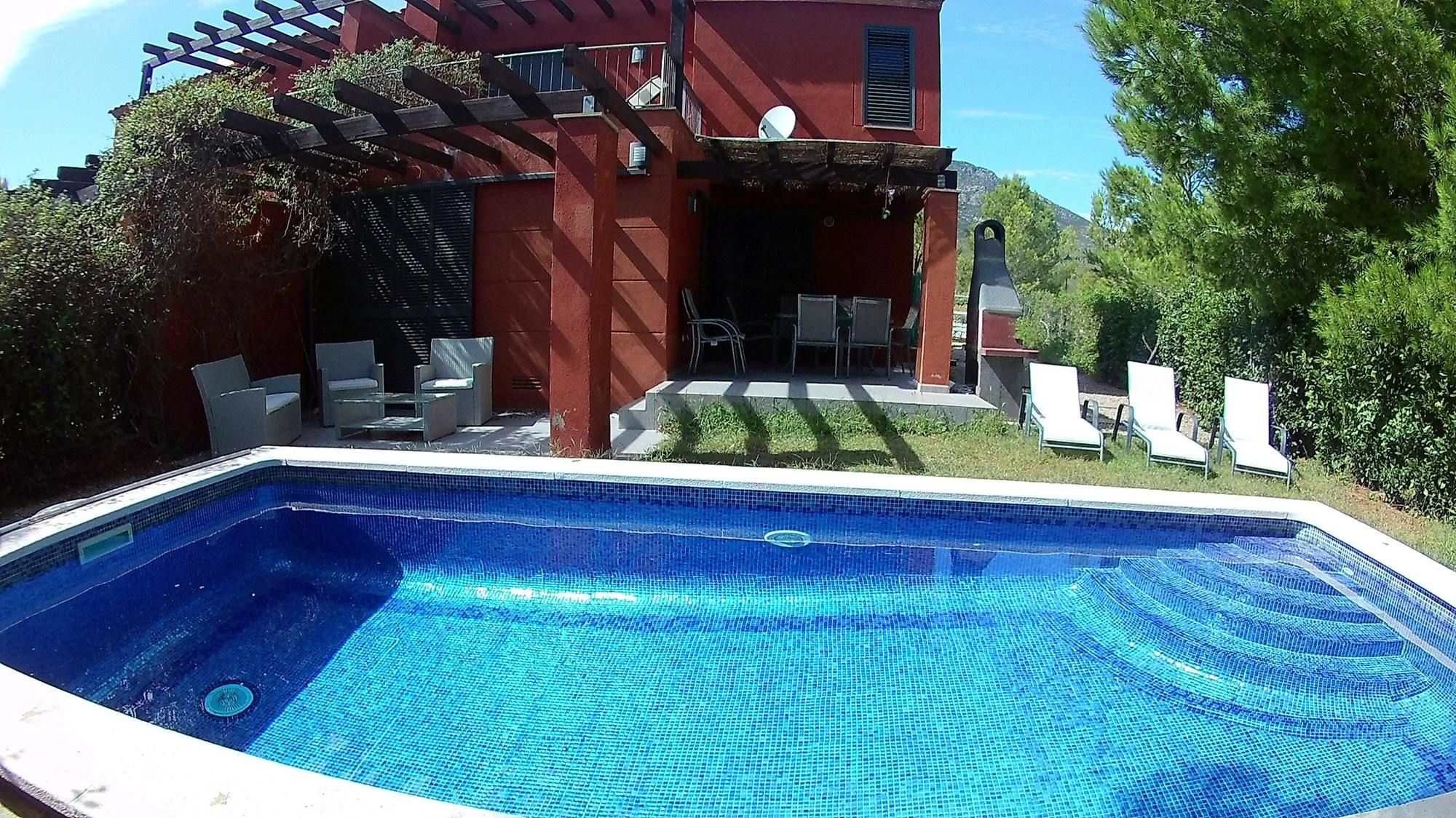 Villa With 4 Rooms In Miami Platja, With Wonderful Sea View, Private P Miami Playa Esterno foto